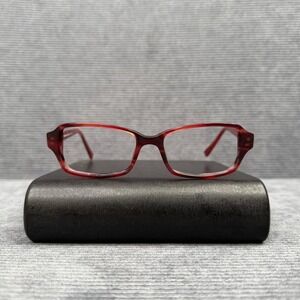Calvin Klein Collection CK7734 623 Red Rectangular Eyeglasses Frame 135mm‎